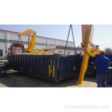 Fleksibilitas Container Flatbed Semi Trailer